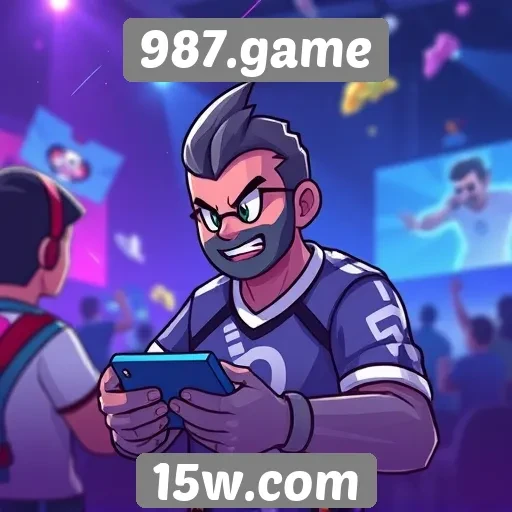 explorando a comunidade e interações em 987.game