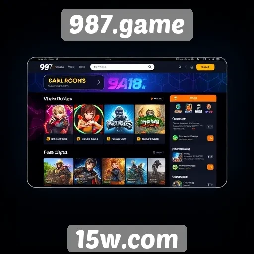 Interface do 987.game melhora experiência do usuário