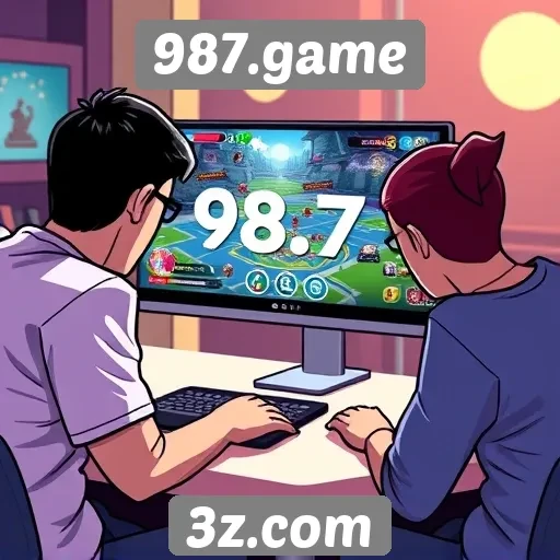 Exploração das funcionalidades interativas do 987.game